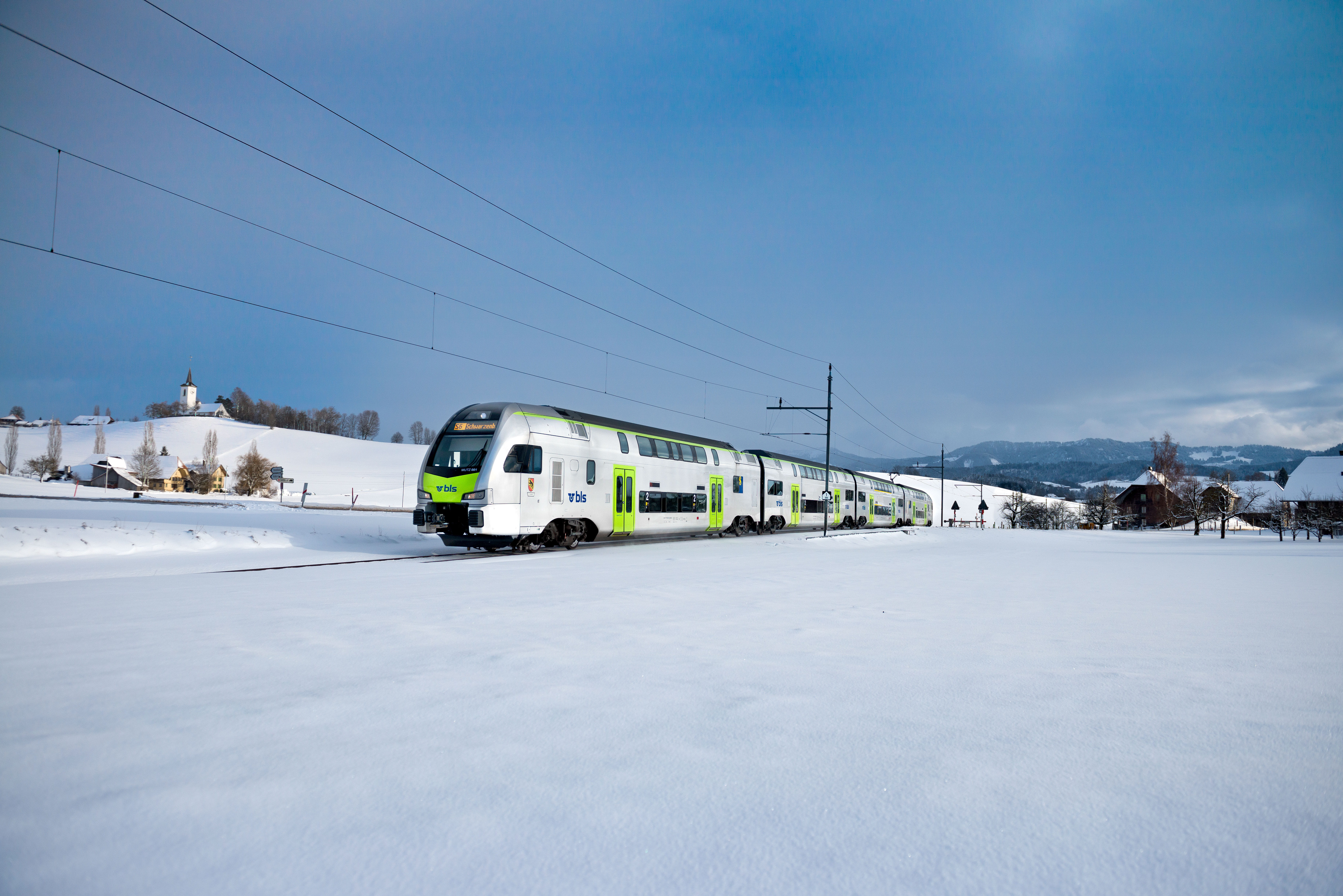 Unterwegs mit der Bahn BLS AG