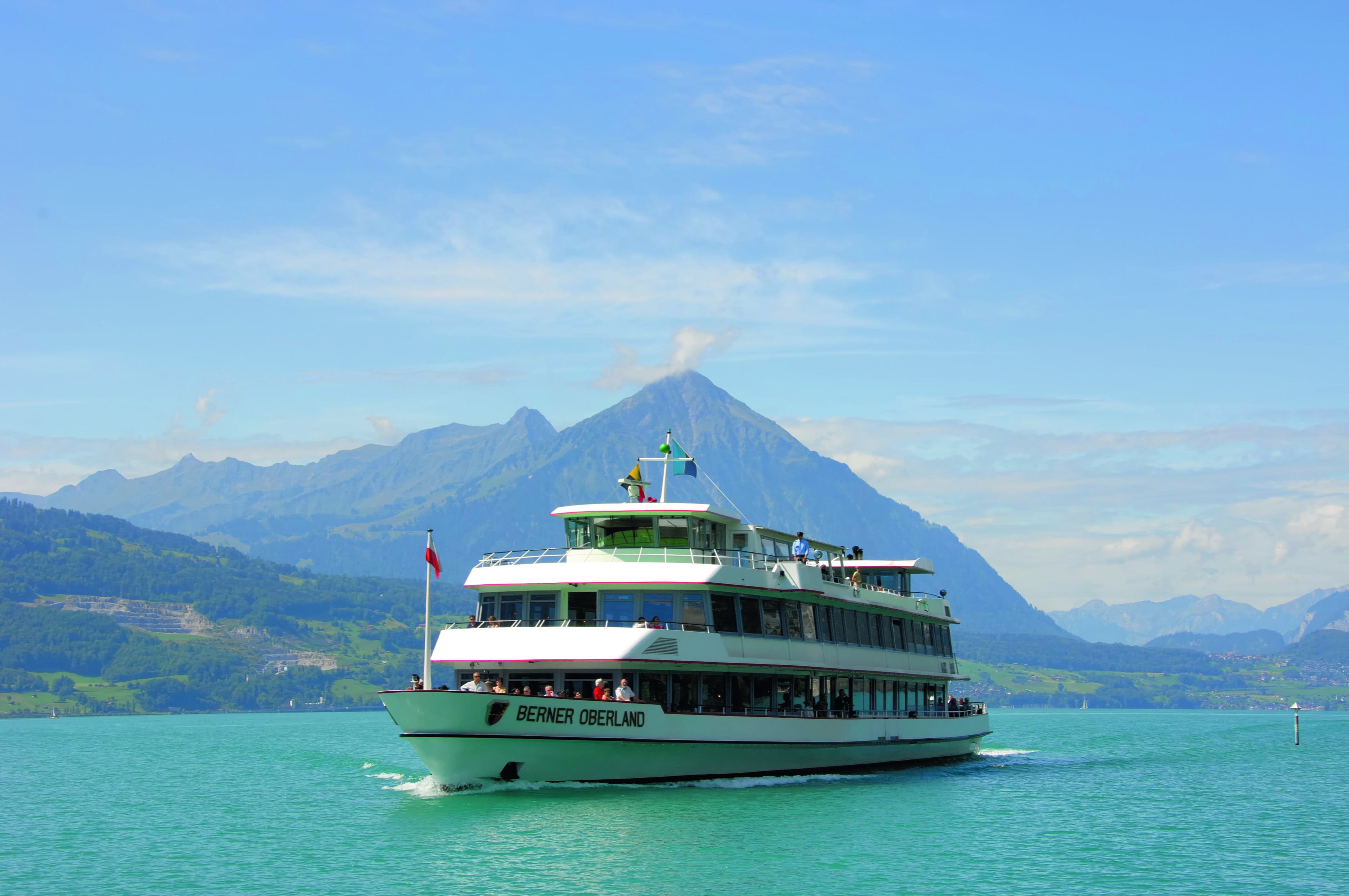 Schiffsmiete Thunersee Ms Berner Oberland Charter Flotte