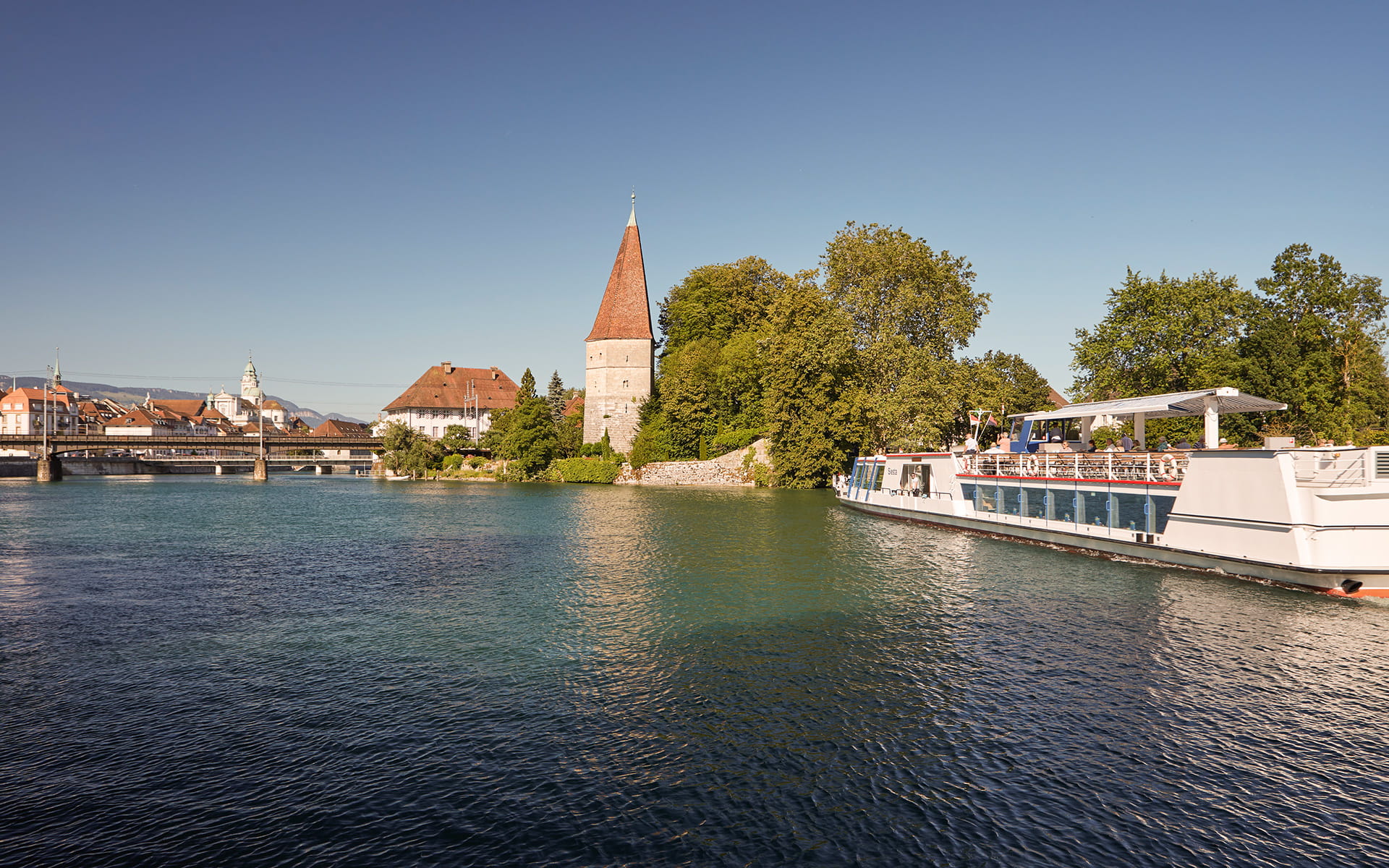 Aare-Schifffahrt Solothurn–Biel - Ausflüge Mit Dem Zug