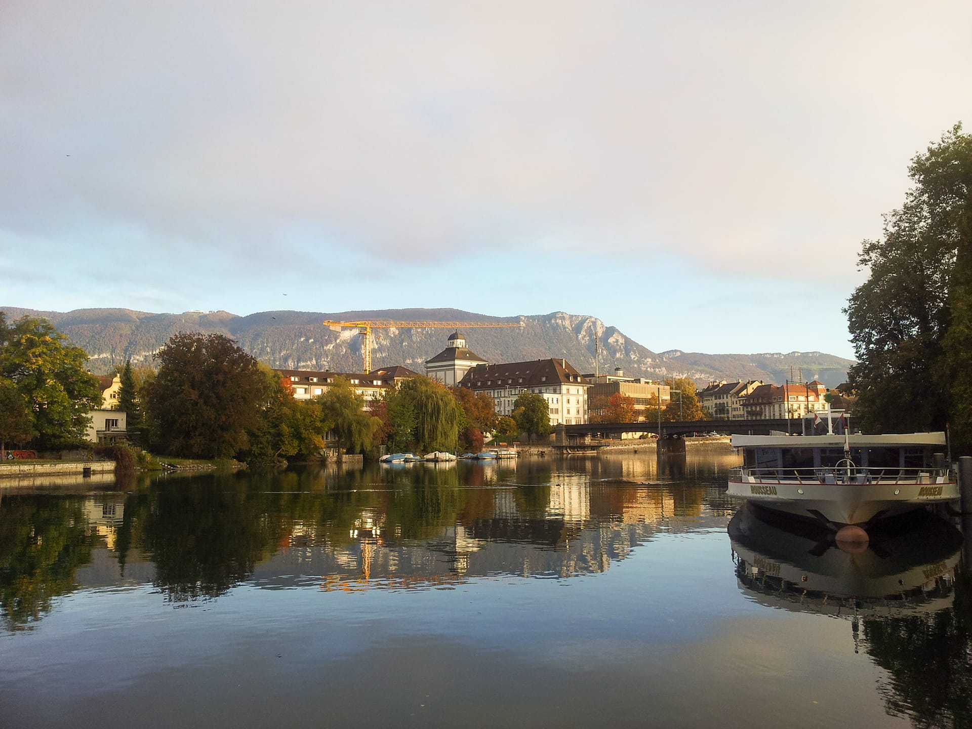 Aare-Schifffahrt Solothurn–Biel - Ausflüge Mit Dem Zug