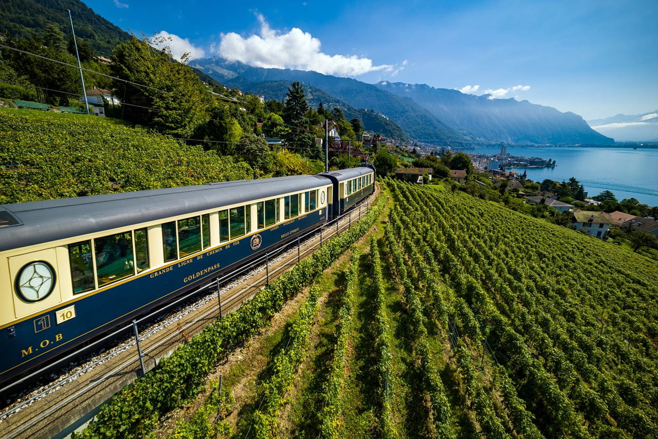 GoldenPass Express Interlaken–Montreux - Excursions en train