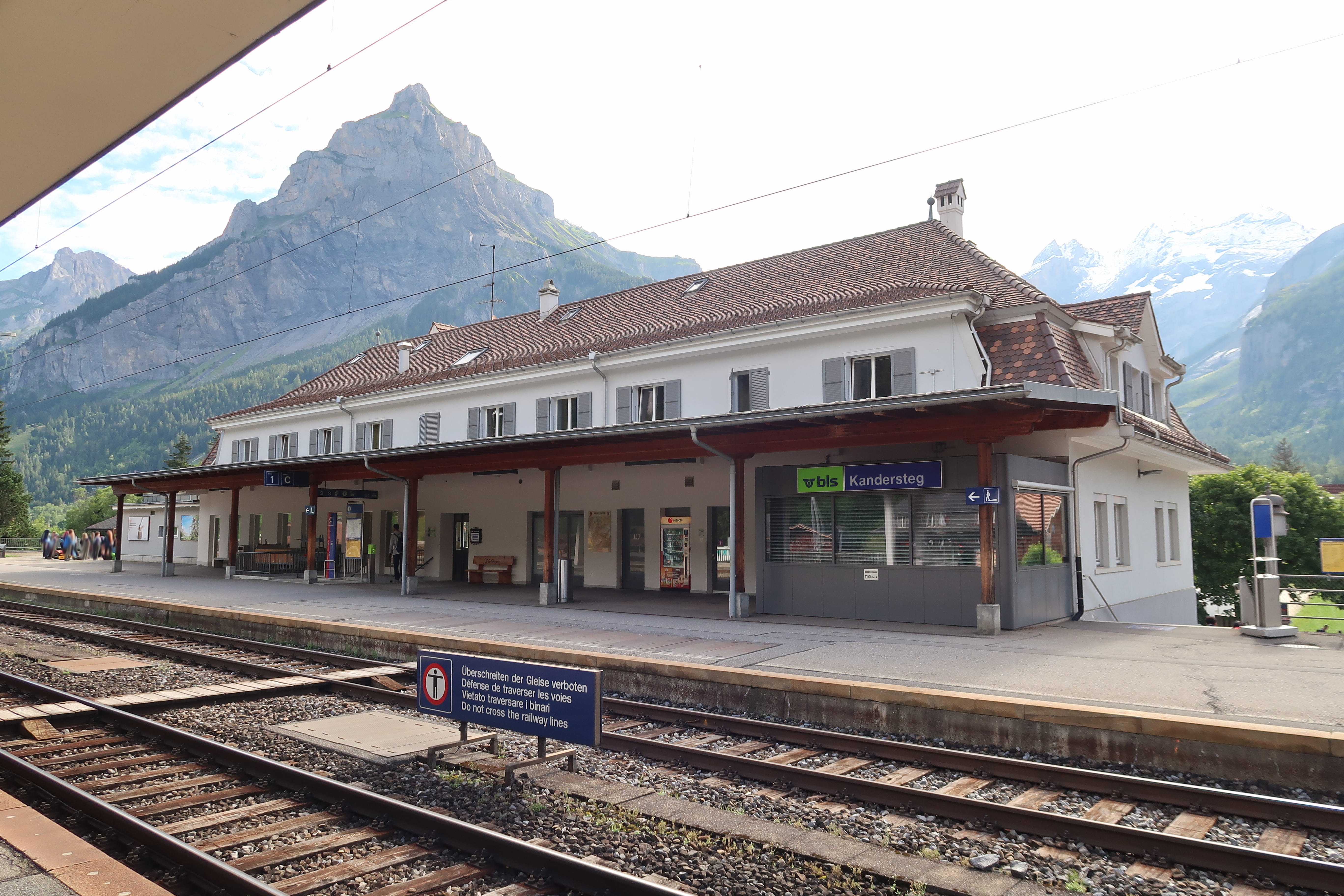 BLS baut Bahnhof Kandersteg um – 18.04.2024 – BLS AG